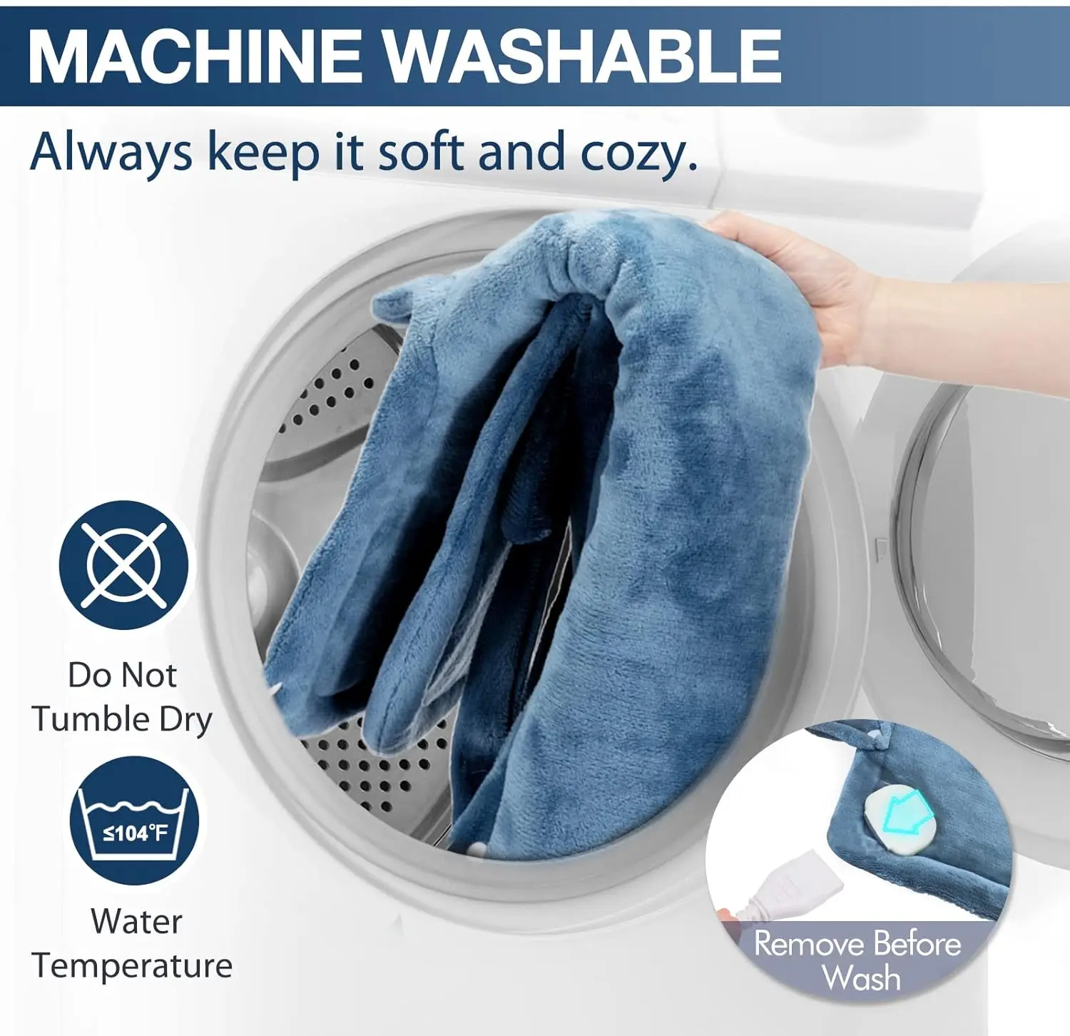 Heating Pad for Neck and Shoulder and Back, Electric Heating Wrap with Overheating Protection