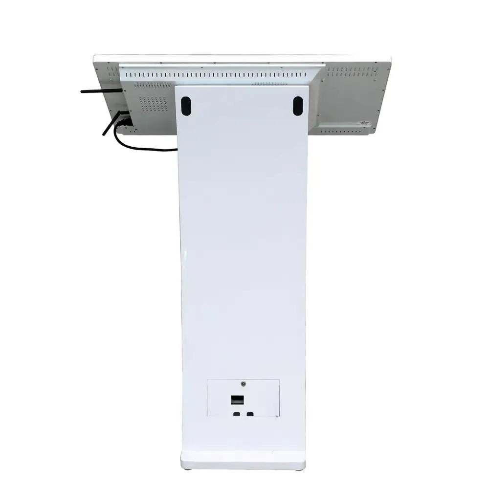 21.5 inch capacitive Indoor Floor Stand LCD all in one multi touch screen kiosk