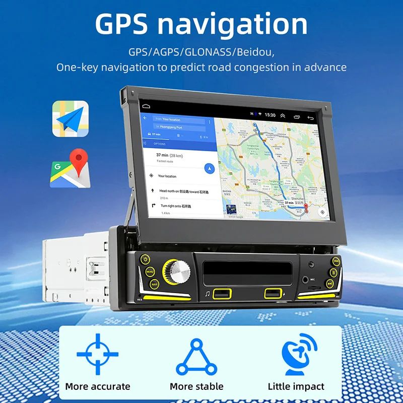 CareDrive Erisin Es8588U 7 дюймов A007 Универсальный 1 Din Android 12 0 беспроводной Bt5.0 Carplay 4G Tpms Dab Dsp автомобильное радио