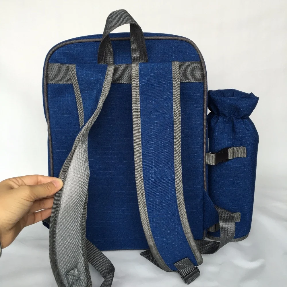 4 Person Picnic Set Cooler Bag Cooler Food