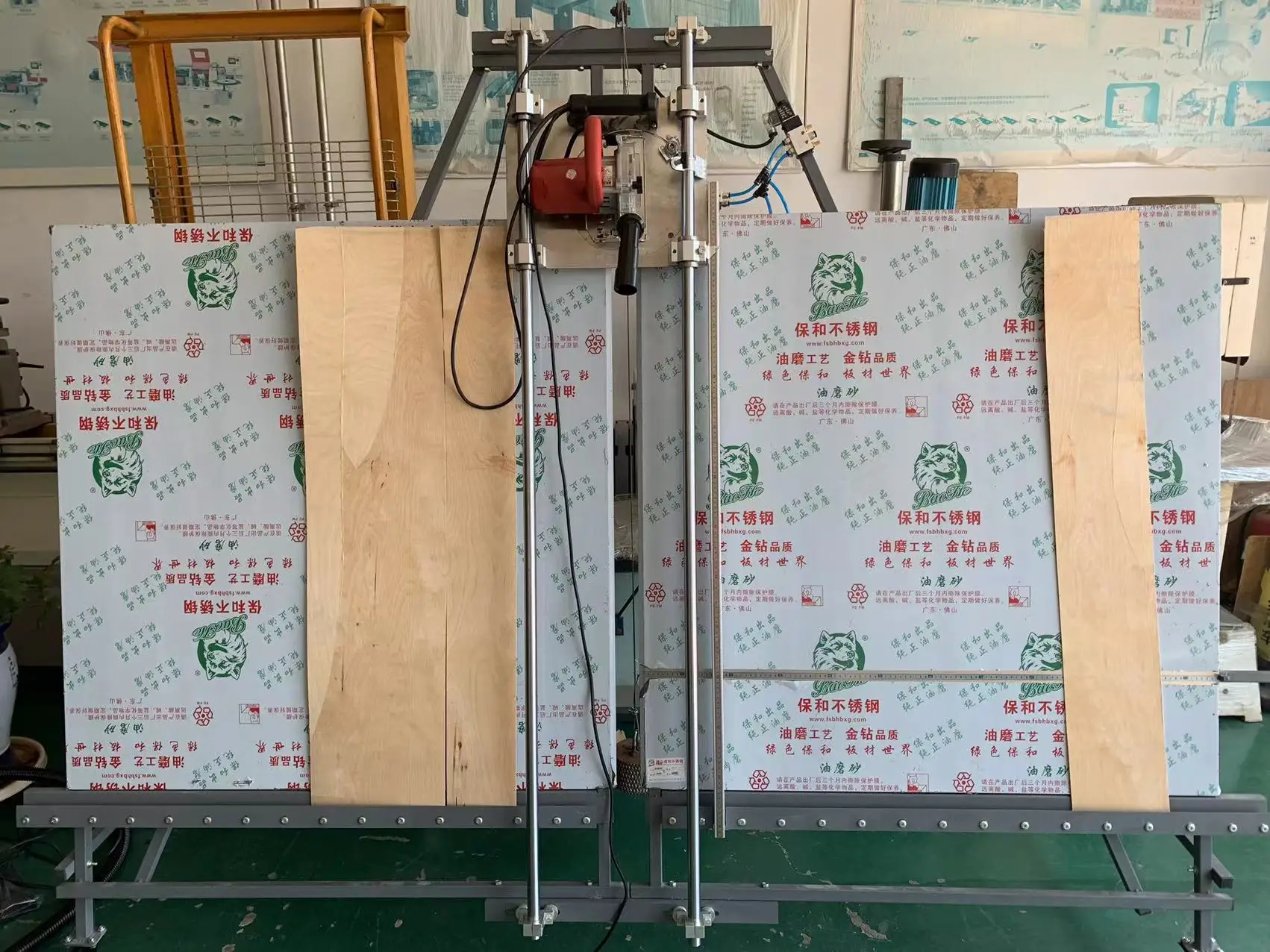 Woodworking Machinery Plywood Partical Board Cutting Wood Panel Vertical Panel Saw Machine