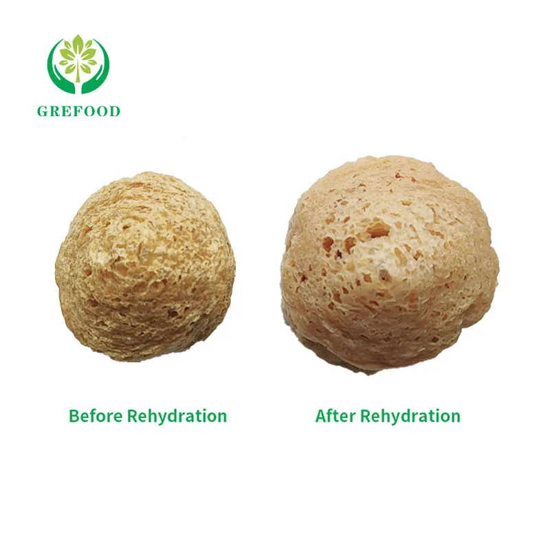 Customizable Artificial meat Chinese Textured Vegetable Protein TVP wholesale textured soy protein chunks plant based protein