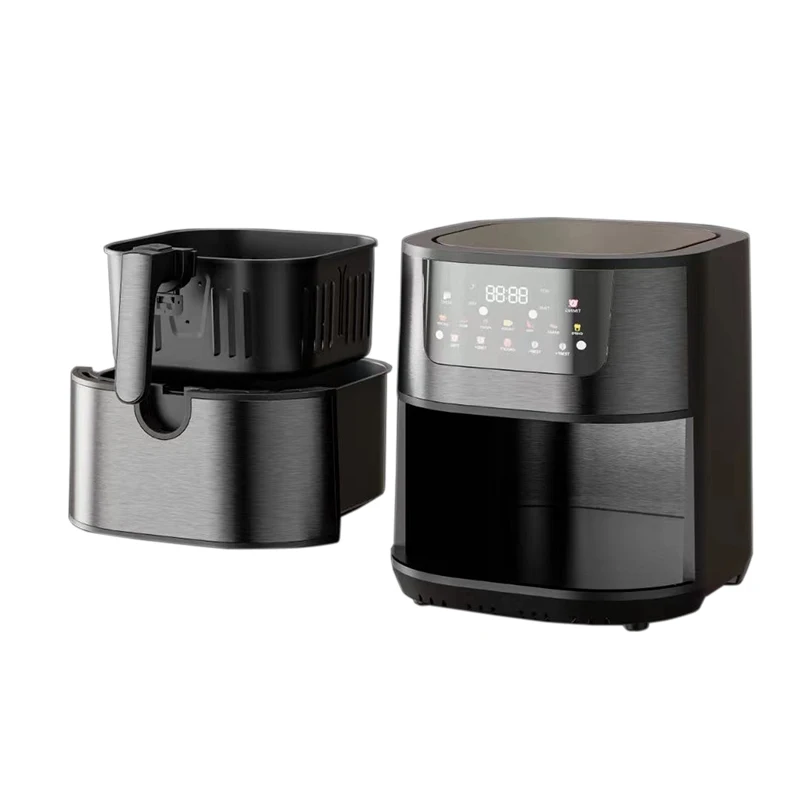 8L 10L 12L 15L 2800W 2024 Smart Touch Screen Pink Custom Oil Free Electric Deep Fryer Hot Air Fryer