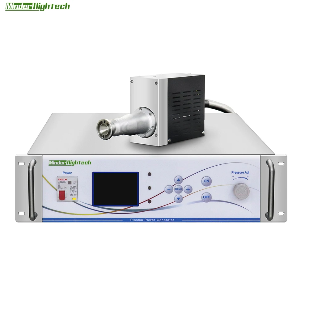 Atmospheric plasma treatment machine for surface cleaning and treating