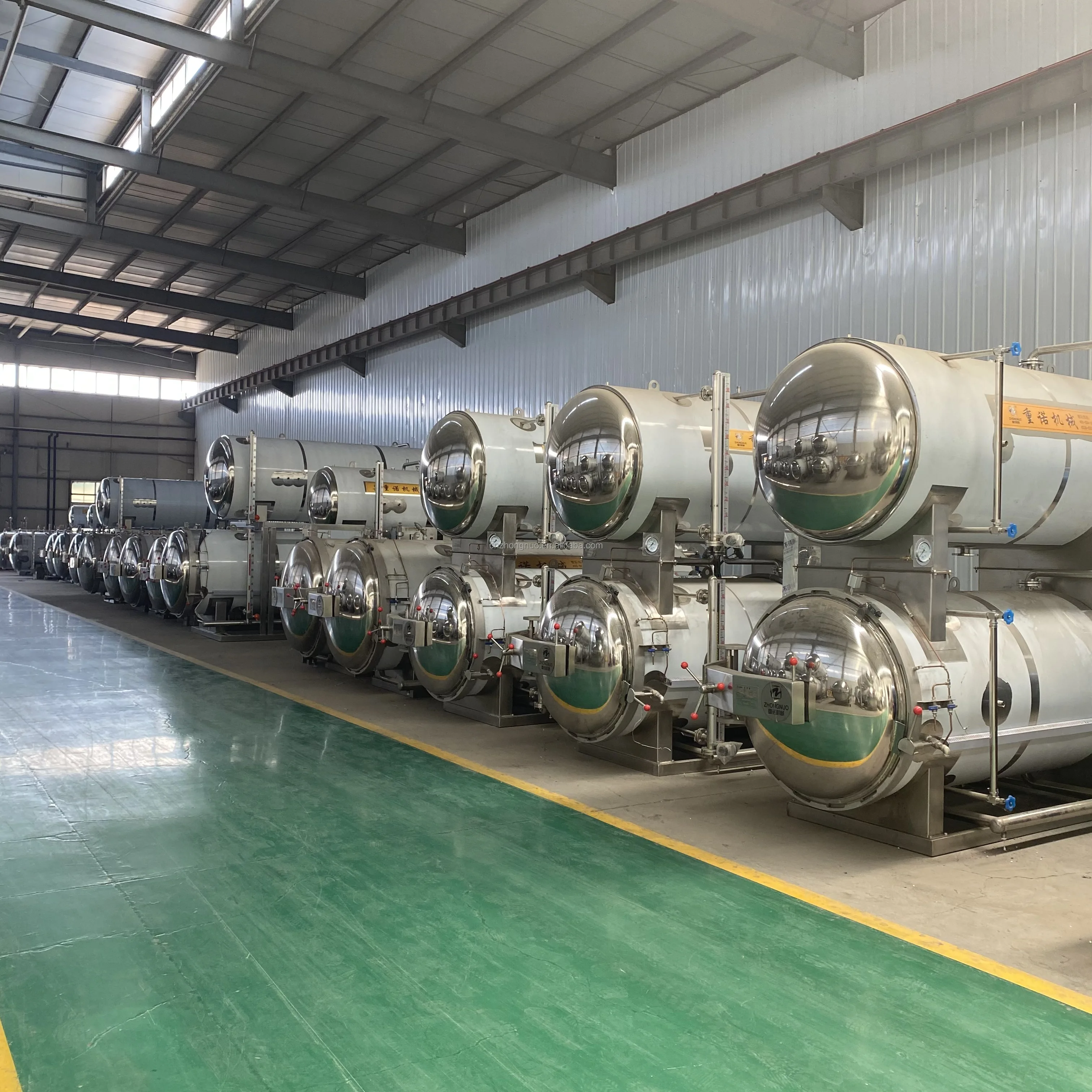 Industrial Autoclave Food Retort Machine Sterilizer