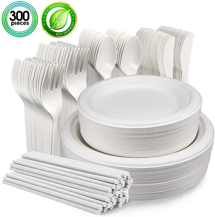 Customize Biodegradable Wooden Kitchen Cutlery Set For Restaurants Wooden Disposable Cuttlery Flatware Tableware Cutlery Set
