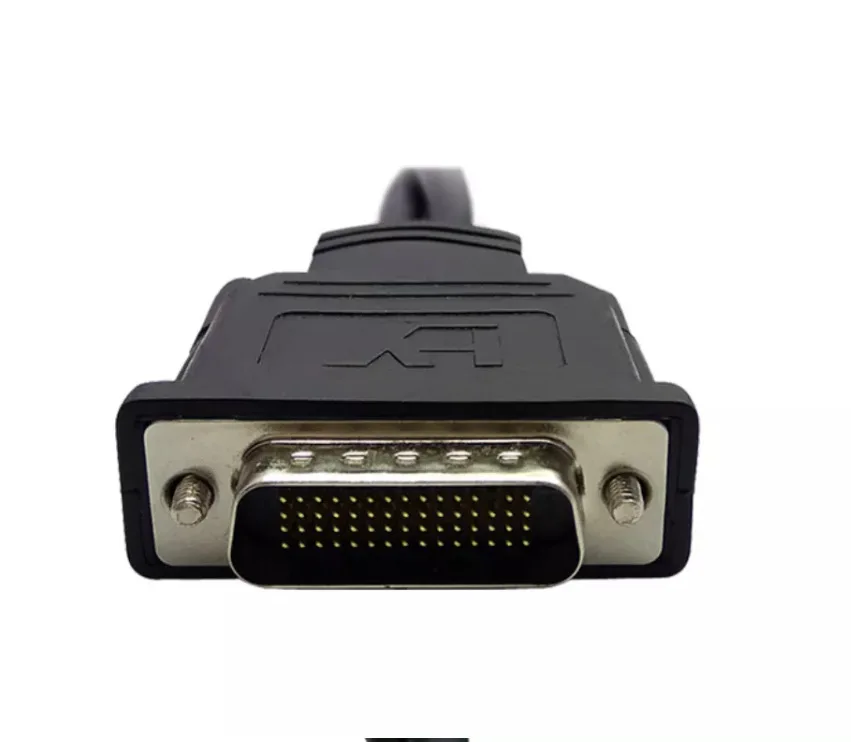 dual vga adapter cable graphics card DVI one divided into two dual screen display Dual plug computer adapter cable