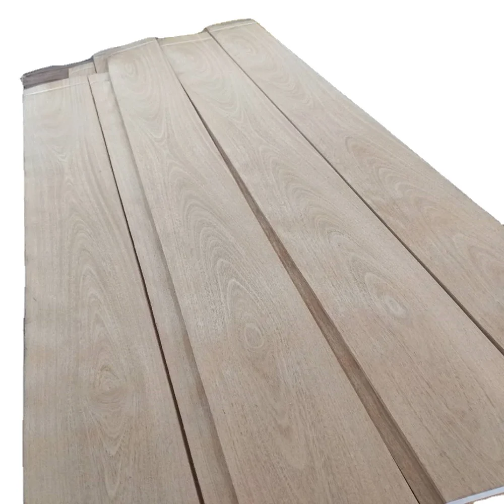 0.5mm okoume wood face veneer for plywood furniture door skin and floor