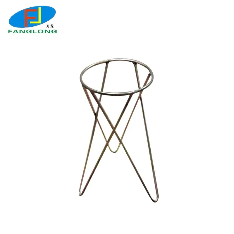 Green Plant Iron Pot Home Decoration Design Iron Flower Stand Metal Flower Pot Flower Bucket Hotel Wedding Decoration