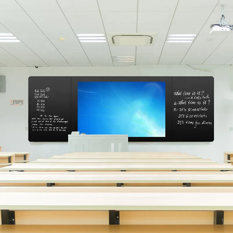 75 inch 4K multi touch screen panel for laptop  interactive flat panel class interactive whiteboard for smart classrooms