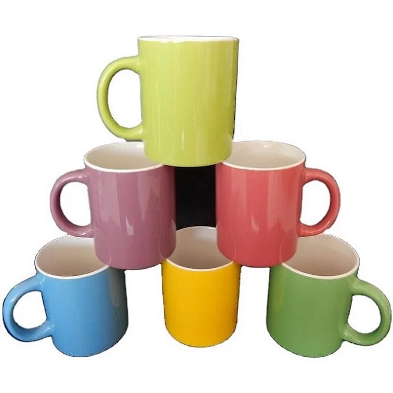 
Wholesale High Quality 11oz Travel Sublimation Blank Ceramic Custom Coffee Mug With Handle 
