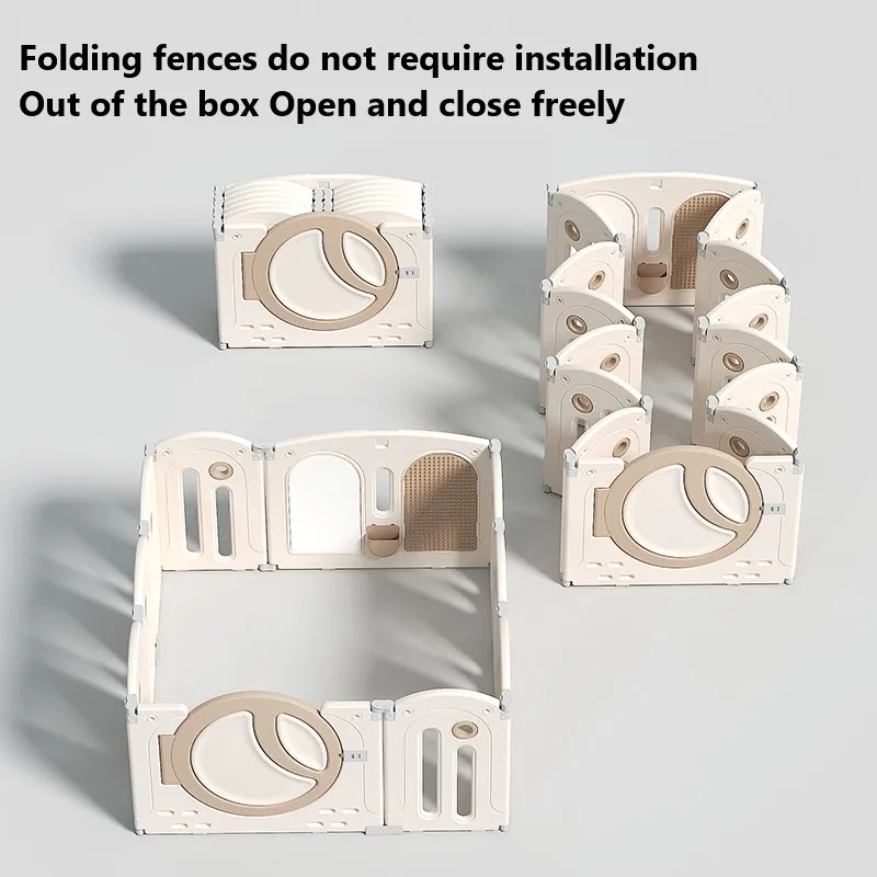 160*160CM soft play fence for kids Building block drawing board portable playpen playhouse baby game fence
