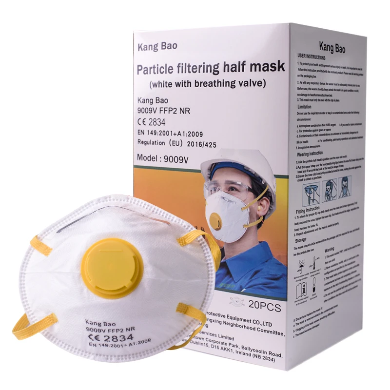 Disposables KN95 Face Mask Manufacturer 5 ply Anti Dust Facemask FFP2 Disposable Respirator Masks ffp2-masks en 149 ce