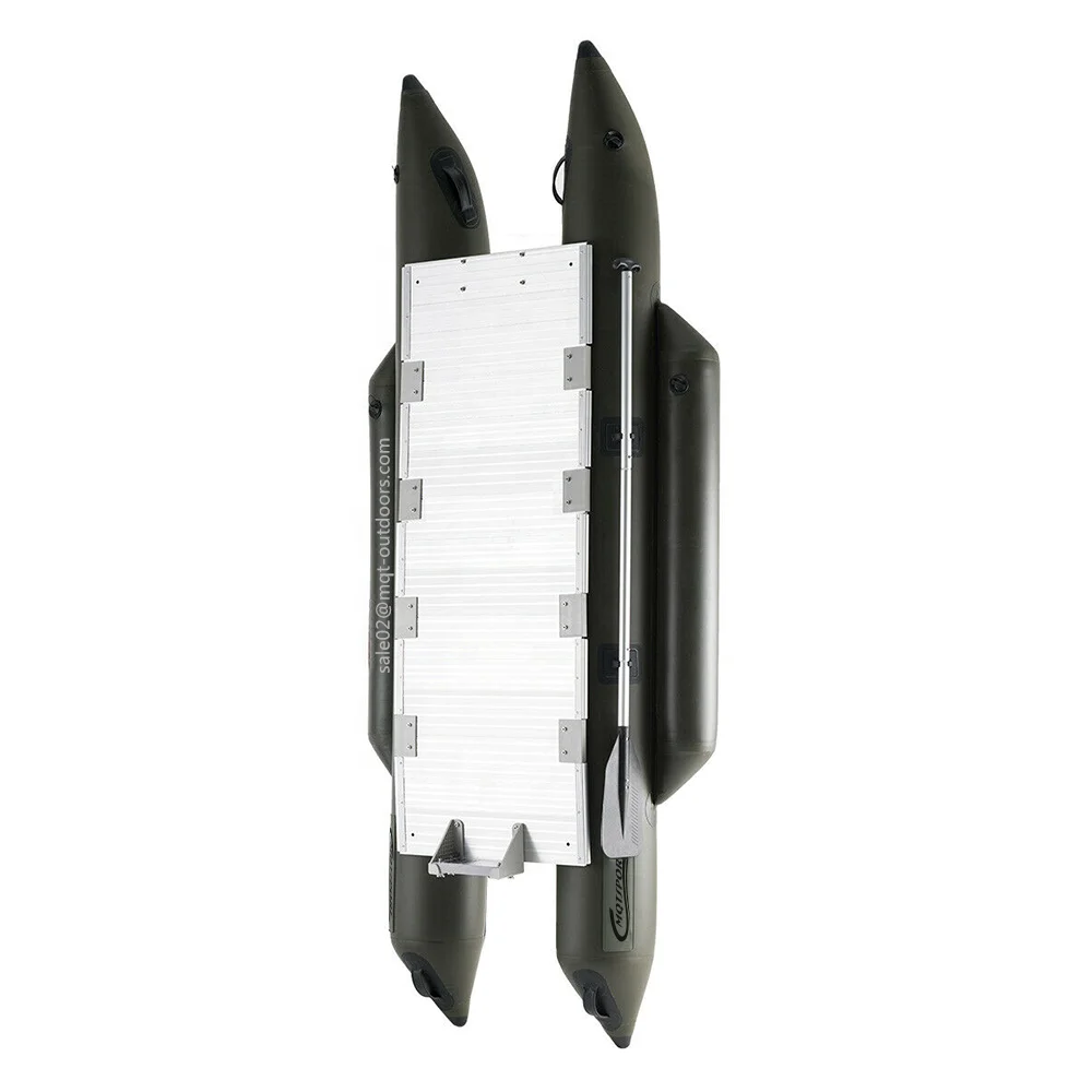 Small Custom Float Tube Inflatable Fishing 2 Person Aluminum Pontoon