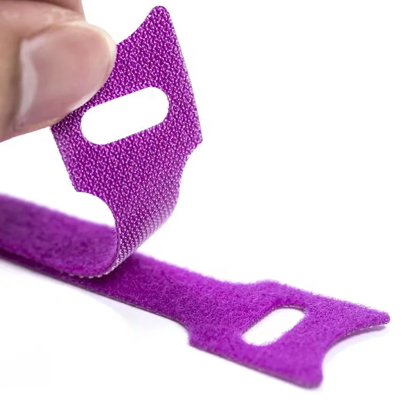 Valcro Cable Ties Hook And Loop Fastener Hook And Loop Strap Reusable cable ties