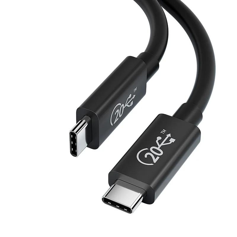 USB-IF Сертифицированный 5A 20 Гбит/с полнофункциональная зарядка 100 Вт 8K 30 Гц или двойной 4K 60 видео USB4 GEN2 коаксиальный