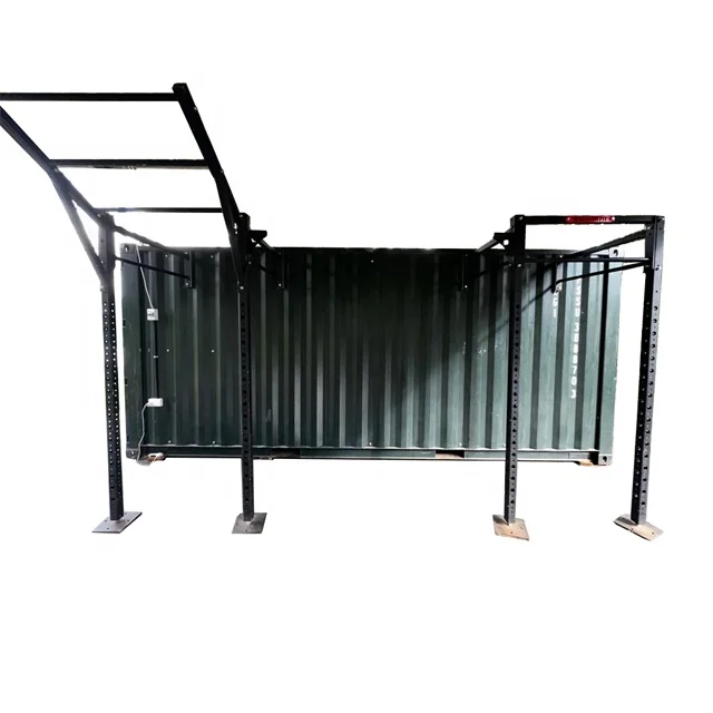 Shipping Modular Container Gym Commercial Fitness Gym Equipment Power Rack Outdoor Container Gym