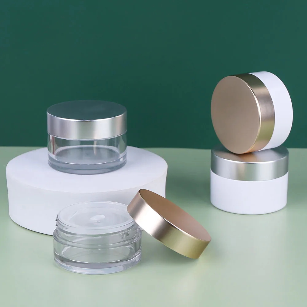 strength factory produces various sizes of empty skin care bottles and jars packaging and body scrub plastic cosmetic jars