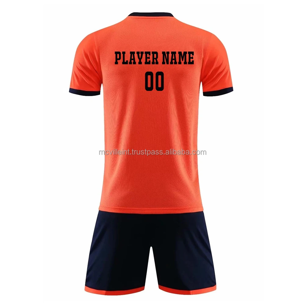 Новинка мужской комплект футбольной формы женская футболка с сублимационной печатью Детские футболки платье спортивная форма тренировочный костюм