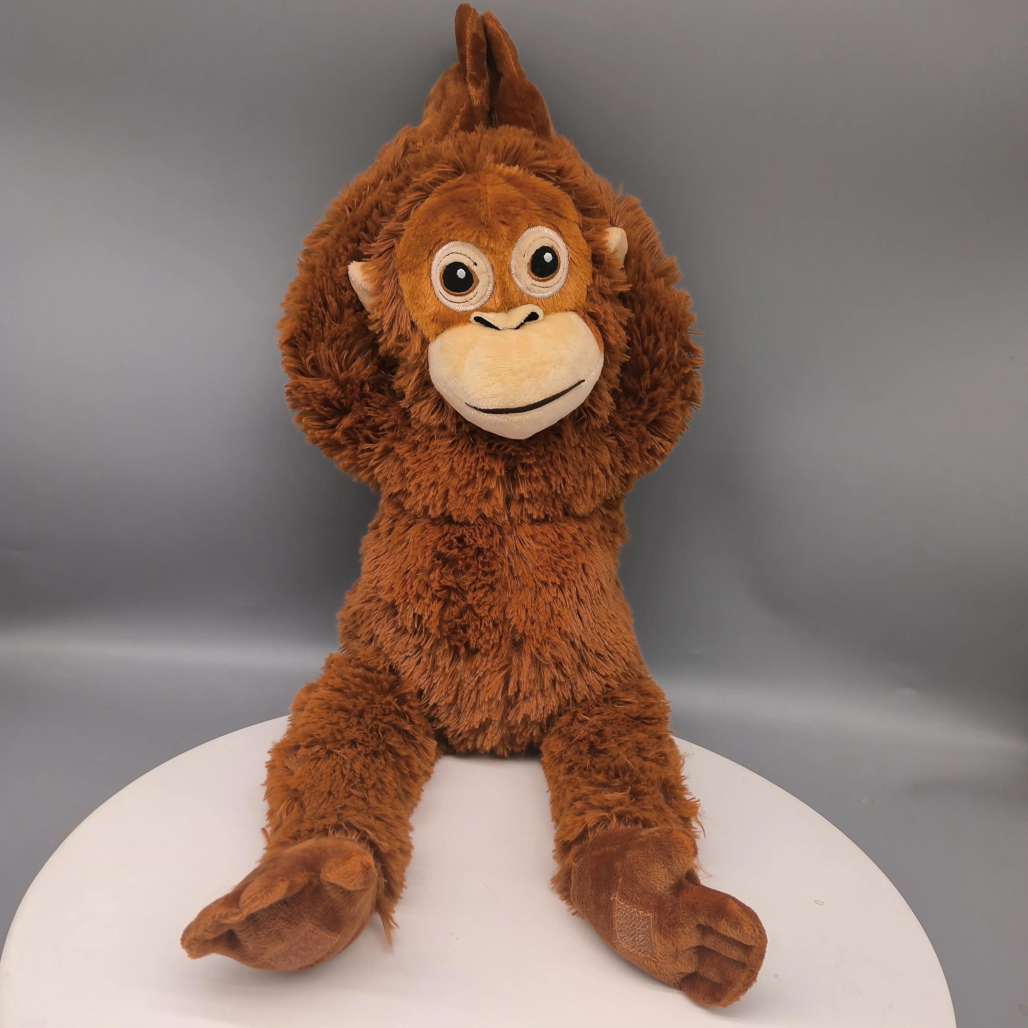 Hot selling gorilla Plush Toy Monkey Hand Bags Long Arm Monkey Animal Fill Doll Monkey backpack