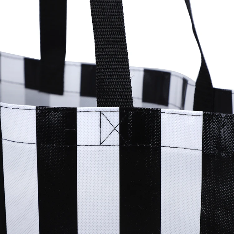 Eco friendly fashion reusable non woven fabric shopping non-woven bag custom logo