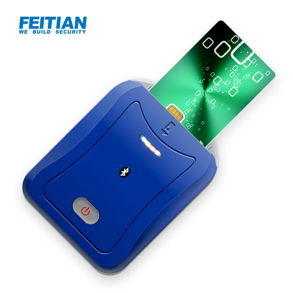 Bluetooth IC Chip Mobile Smart Card Reader BR301 - C18