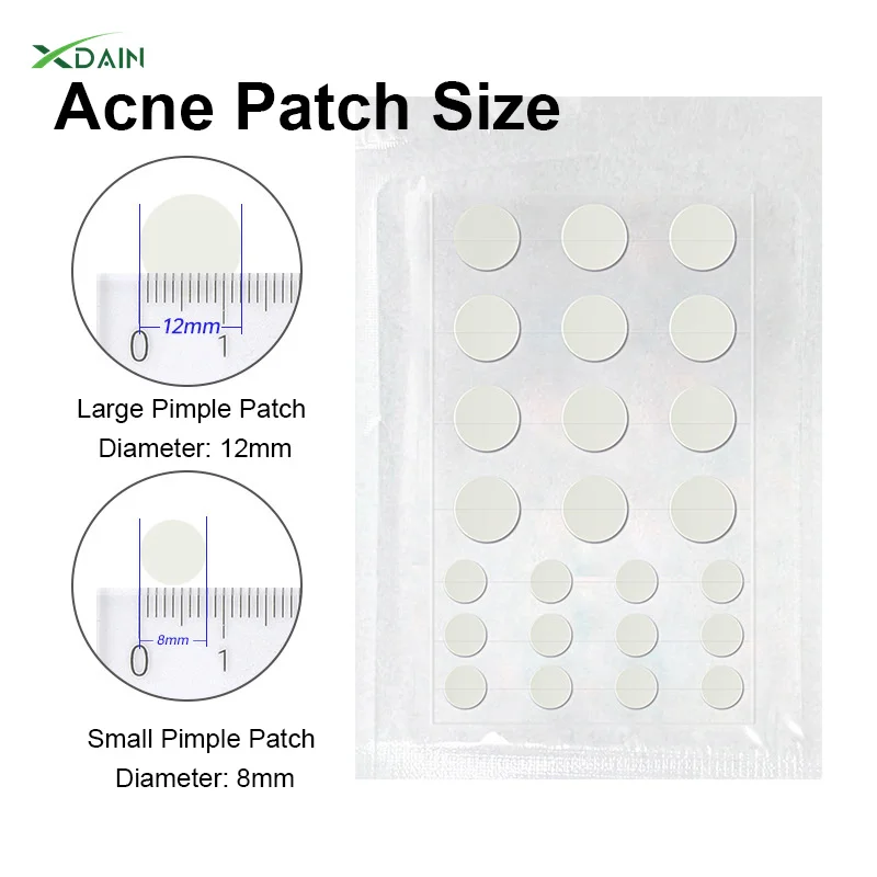 New Skin Care Customized star Invisible Waterproof Hydrocolloid Spot Acne Pimples Healing Pimple Patches