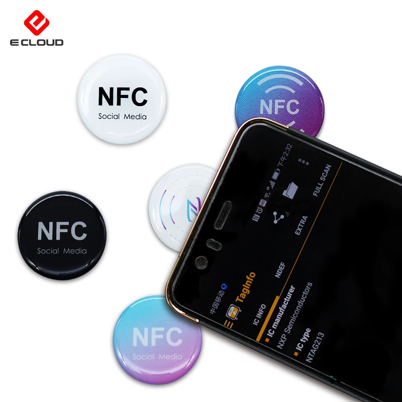 Карта контроля доступа NFC ISO14443A NFC-стикер для телефона клейкая бирка RFID 213 стикеры 13 56 МГц