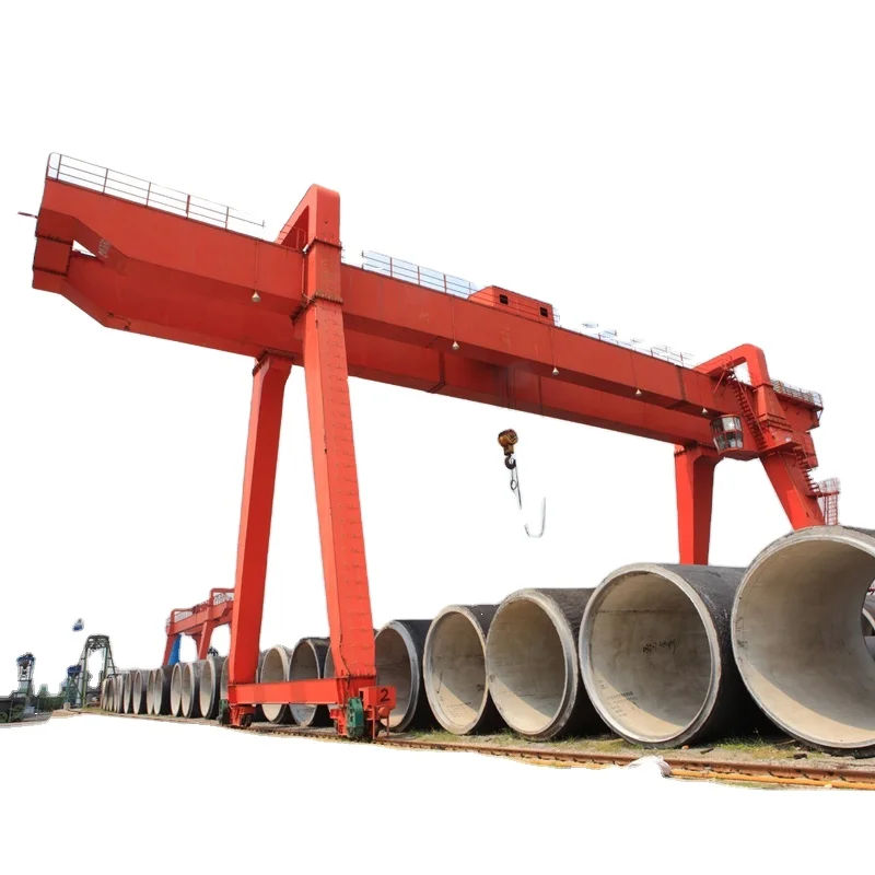 100Ton Mobile Double Girder Gantry Crane Multifunctional Lifting Equipment China Supplier