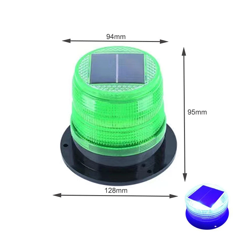 IP65 Магнитная сигнальная лампа на солнечной батарее автомобильный грузовой стробоскоп янтарный сигнальный сигнал автоматический датчик аварийного сигнала