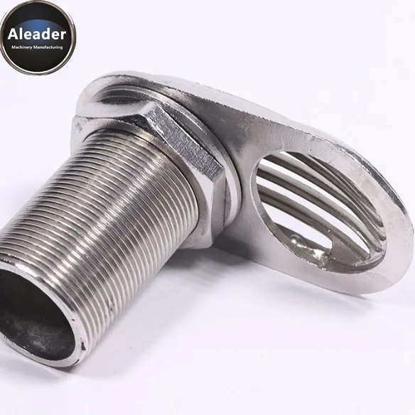 Stainless steel 316 marine filtration benzene body outlet yacht floor drain filter screen drainage outlet seabed