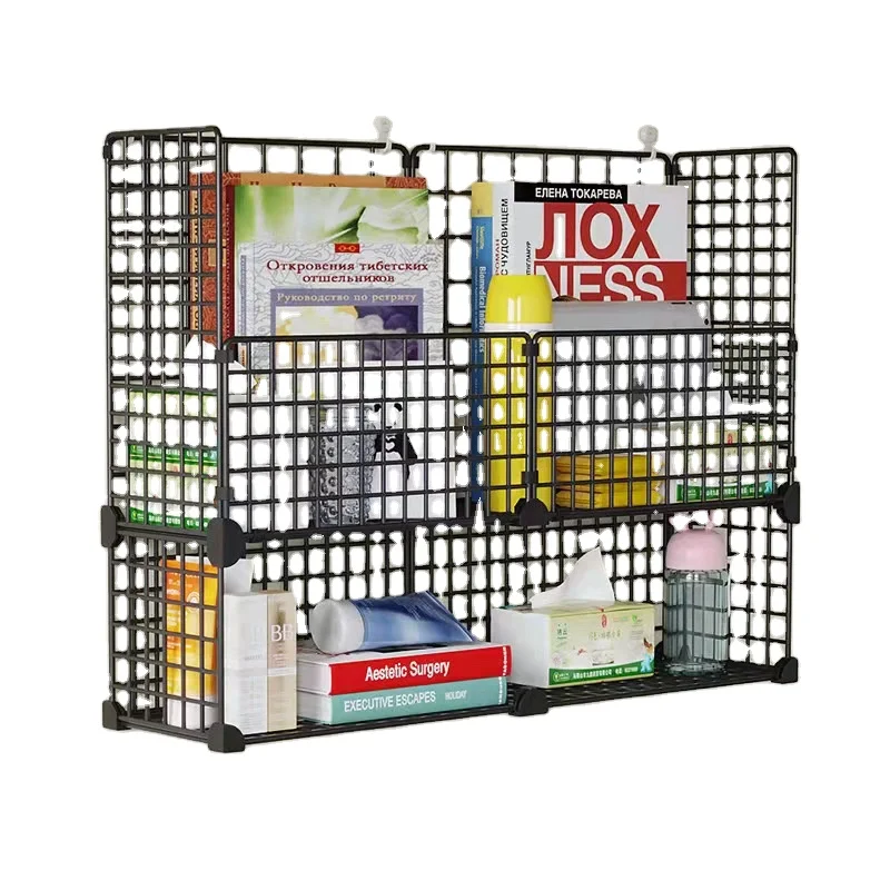 Combination storage rack Clothes, shoes, office toys storage rack Easy to install metal  stronger  3/4/5 layers