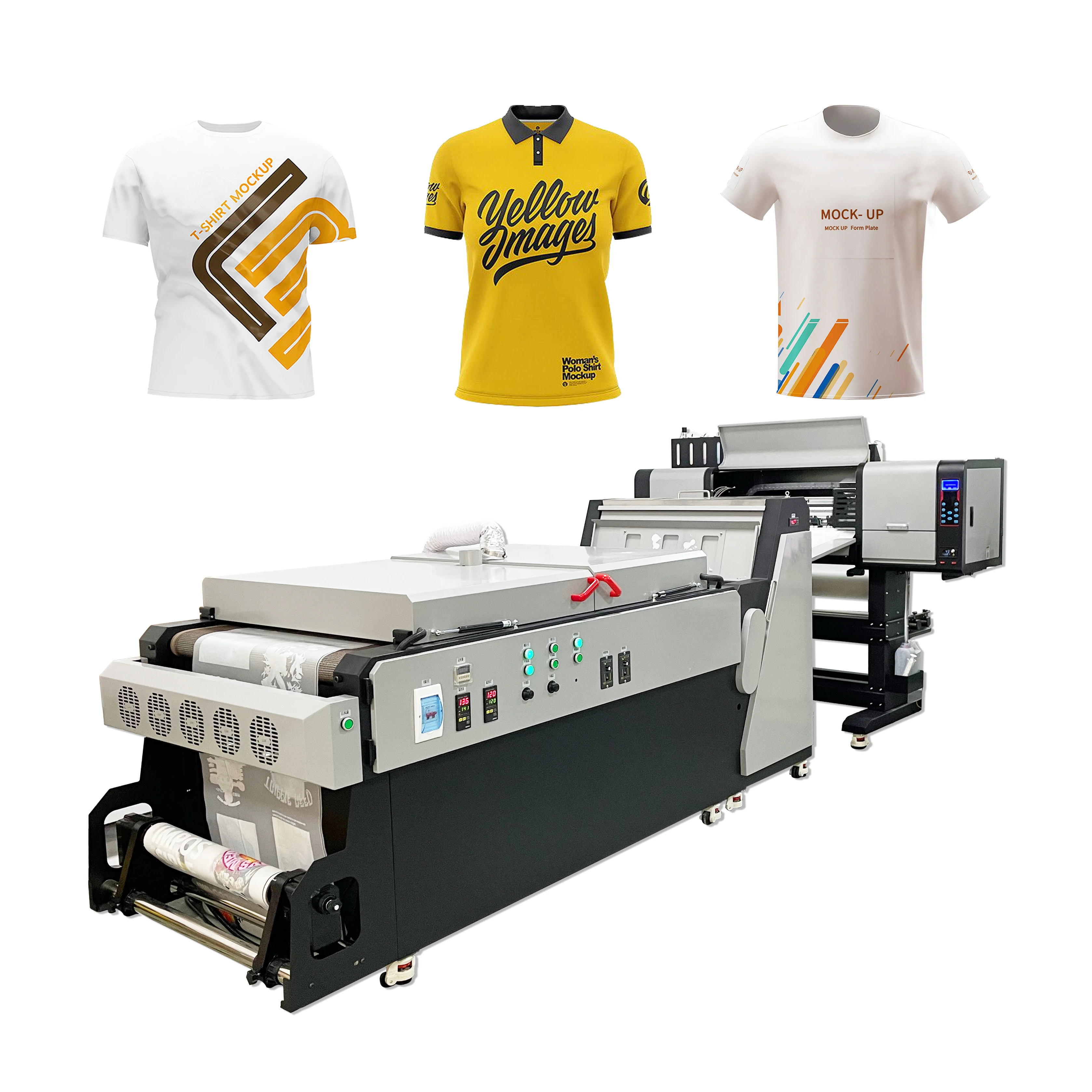 4 Nozzles Digital DTF Printer 408 T-shirt Printing Machine for Custom Apparel Printing Print on Shirts and Any Fabric