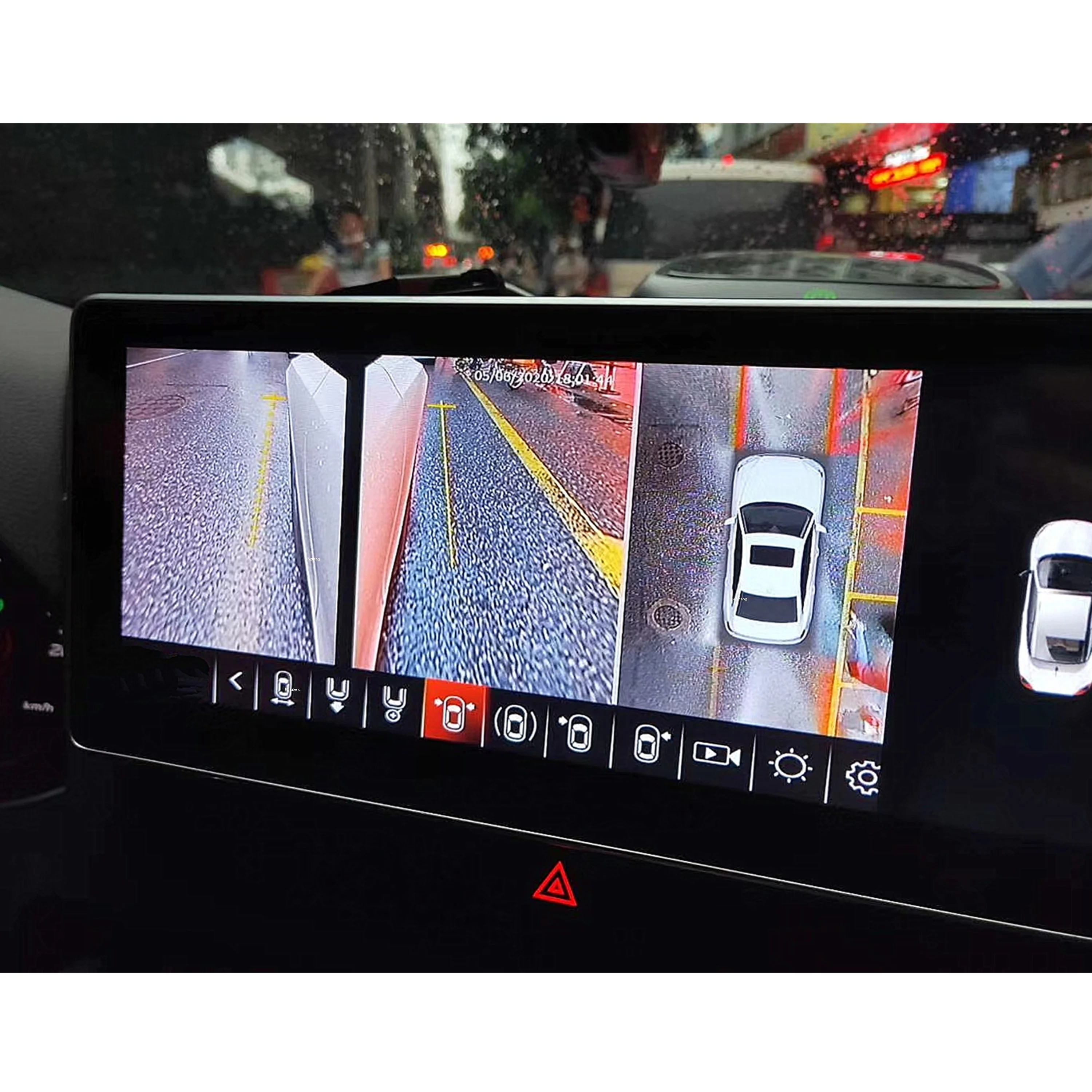 360 Degree Bird View Auto Parking Assist DVR Car Camera System Special For Mercedes Benz ML GLE B Class