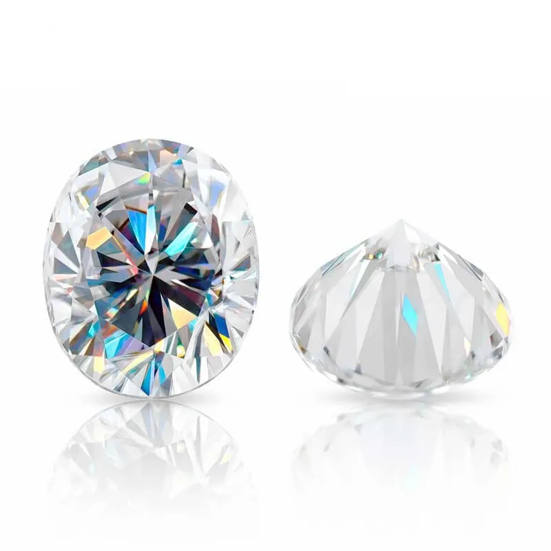 Бренд 7 карат Овальный Блеск вырезанный D VVS Moissanite diamond для ювелирных изделий