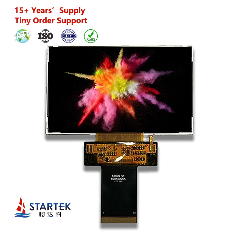 Startek LCM 4.5 inch 1920*1080 SC5010 high brightness LVDS interface full viewing angle HD TFT LCD display panel