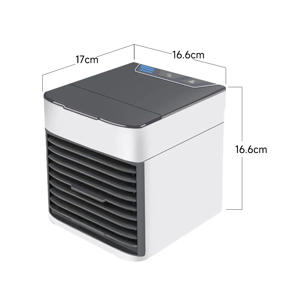 Home mini air cooler portable cover outdoor open industrial cooling fan evaporative solar air cooler air conditioner portable