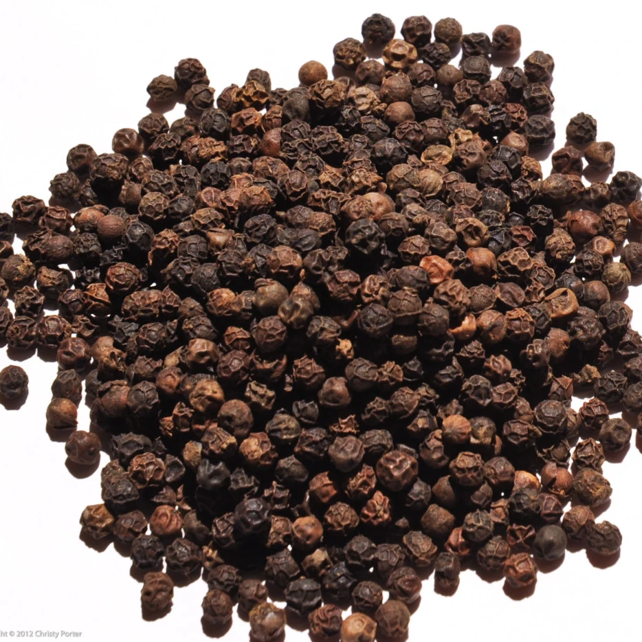 China Factory Supply Seasonings and Condiments Dried Round Black Pepper