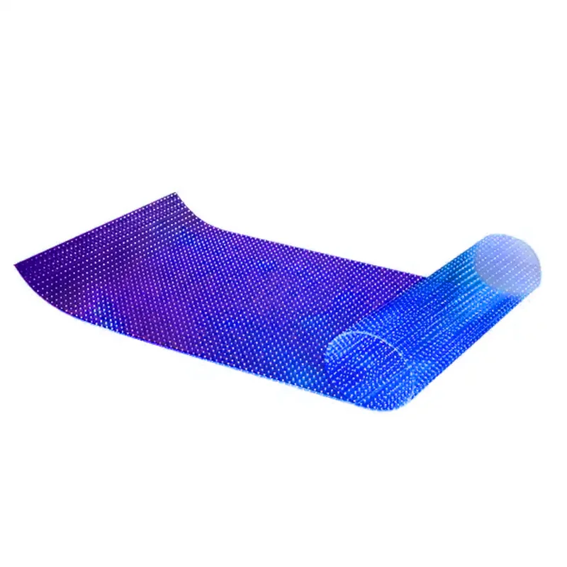 P5 P6 P8 P10 Pantalla Flexible Transparente Led HD Transparent Self Adhesive Led Film Screen For Creative Advertising Display