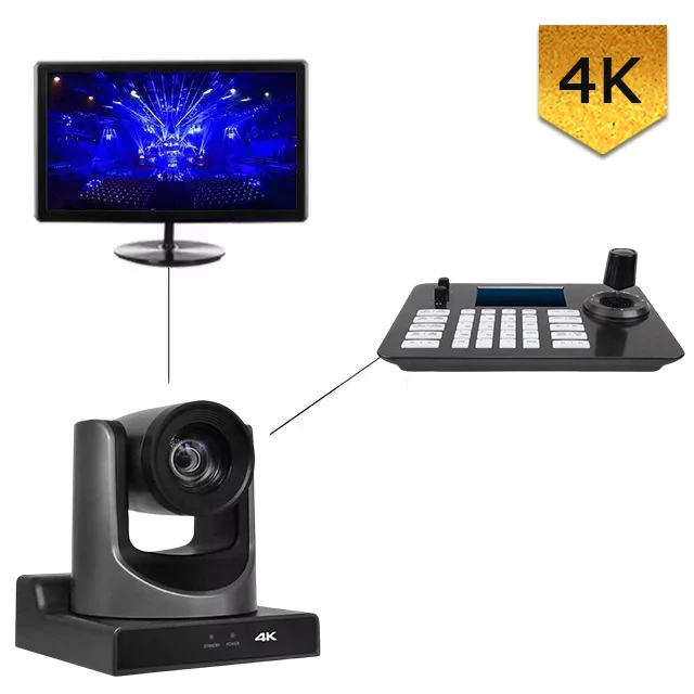 JS400 Hot IP SDI Ultra 4K 12X 20X HD PTZ Camera Video Conference System for conferencing/broadcasting