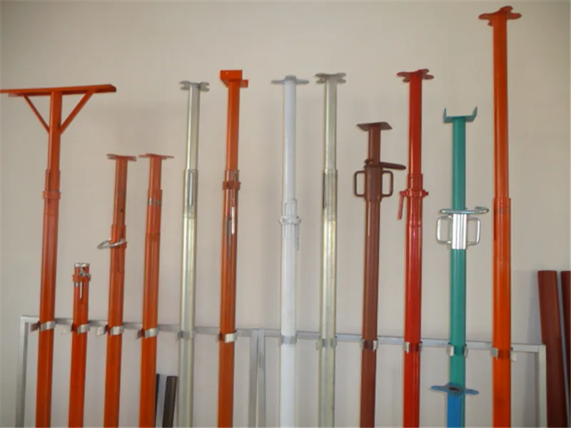 Galvanized adjustable steel prop metal scaffolding props steel prop scaffold price for construction powder coated