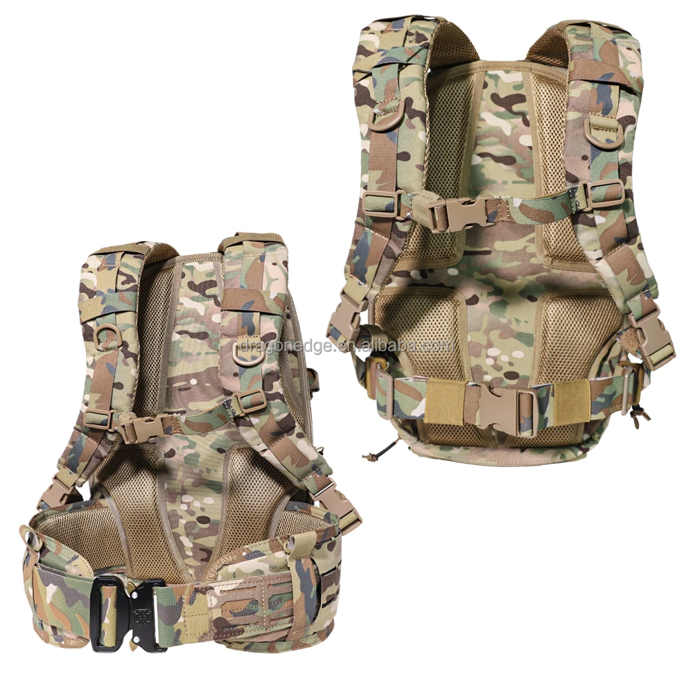 SPARK TAC 1000D Poly Oxford Water Resistant Hunting Tactical Backpack Lightweight Durable Camouflage Backpack