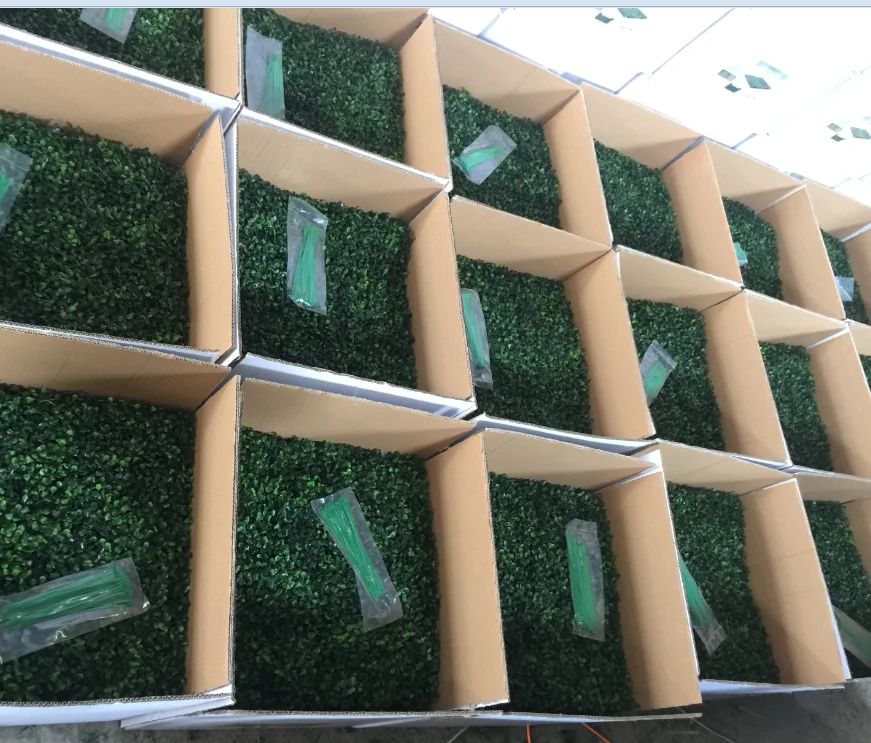 50*50 см пластиковые панели забора зелени boxwood искусственная изгородь для украшения