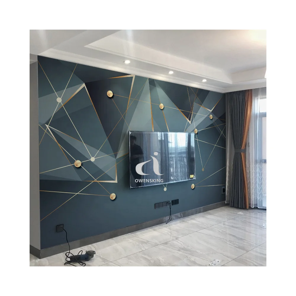 New Design Bedroom Wallpaper home wall decorative PVC wall panel