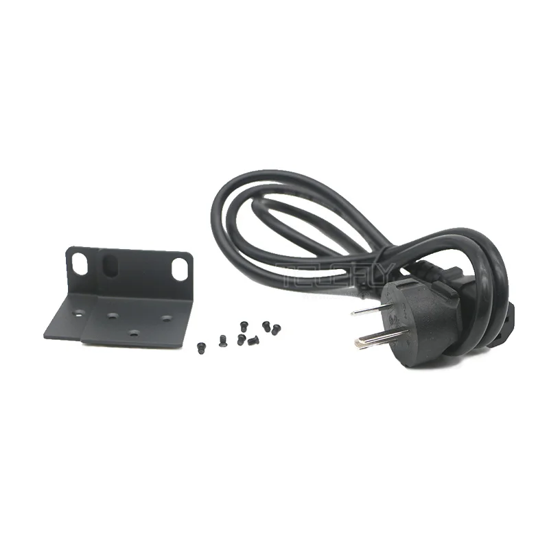 100MB/S 24 Port Poe Switch with 2 Gigabit RJ45 Ethernet Ports Optional 1 SFP, Poe Budget 250W/400W