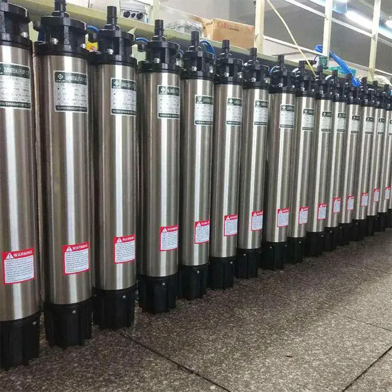 QQPUMP Bombas De Agua Sumergible 6 Inch 15 Hp 200M Depth China Borewell Brushless Dc Submersible Water Pumps