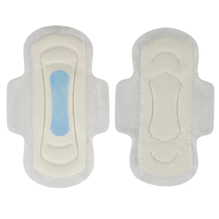 Natural Soft Cotton Menstrual Biodegradable Lady Pad Sanitary Napkin
