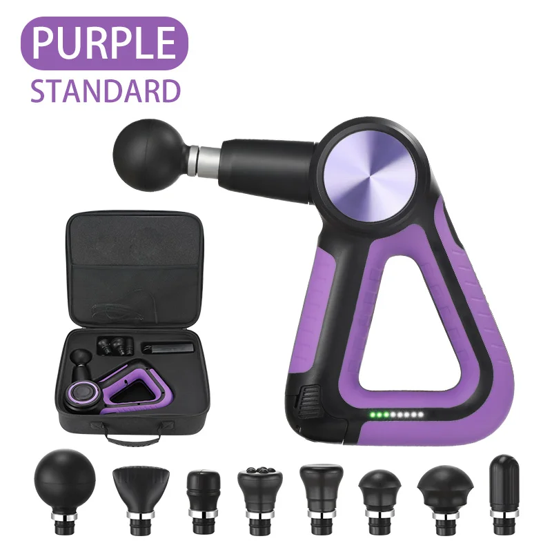 
Private Design 5 Speed Powerful Strength PRO Therapy Gun Vibration Body Muscle Deep Tissue Massager Gun for professional athlete 