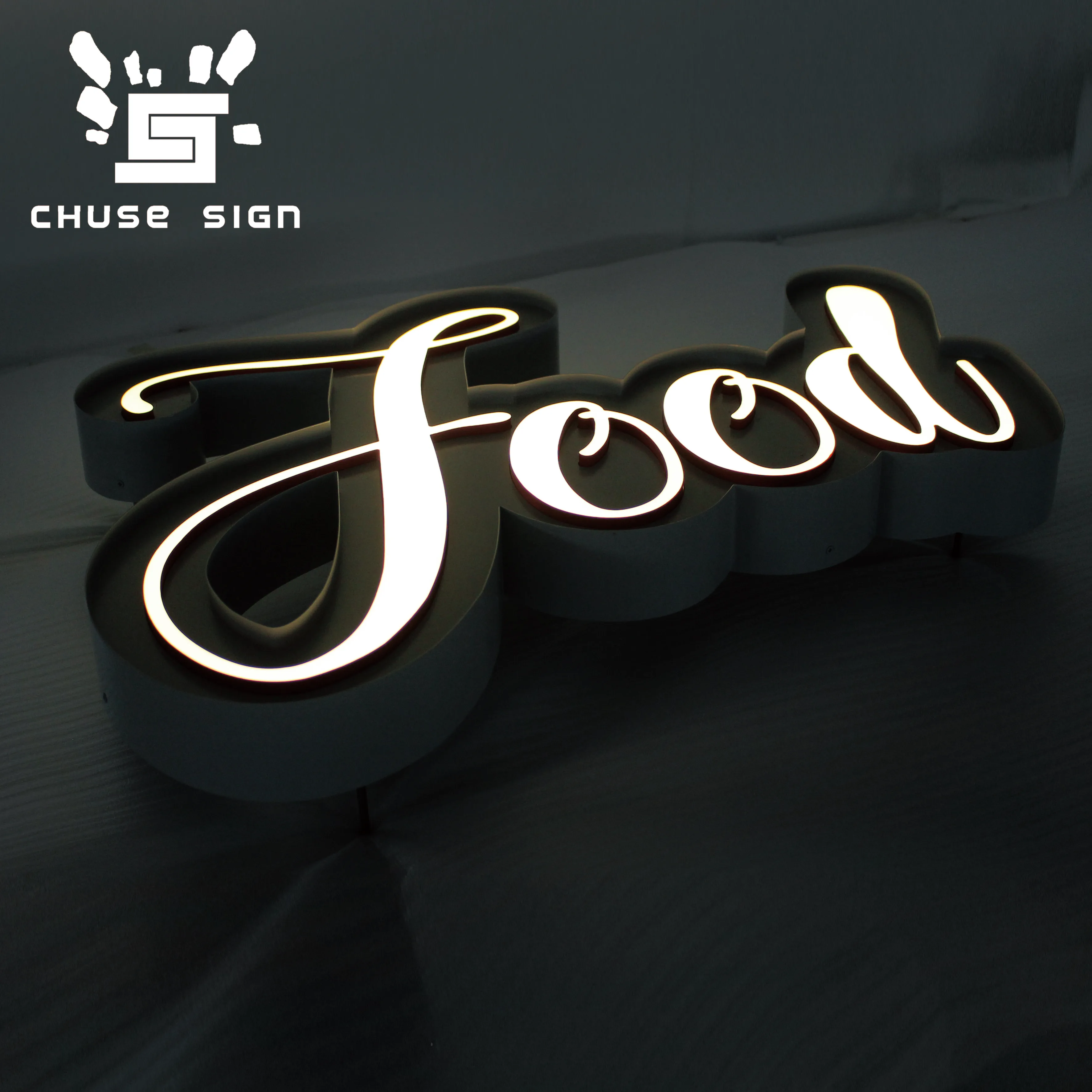  CHUSE led letter Custom sign Electronic Channel Letters Led Light Box