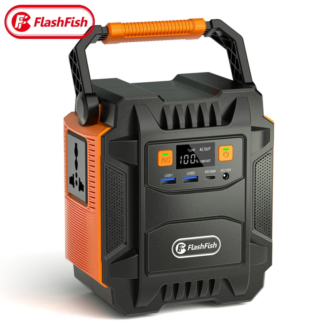 200W электростанция 220V 110V 48000mAh портативный солнечный генератор питание от аккумулятора 172Wh аварийное освещение для кемпинга на открытом воздухе